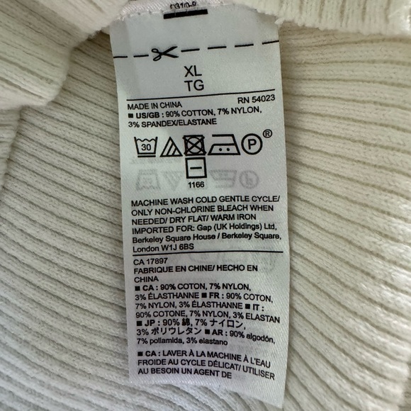 Gap ribbed turtleneck knit - Picture 3 of 3